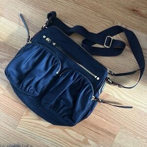 Iconic MZ Wallace Navy Shoulder Bag